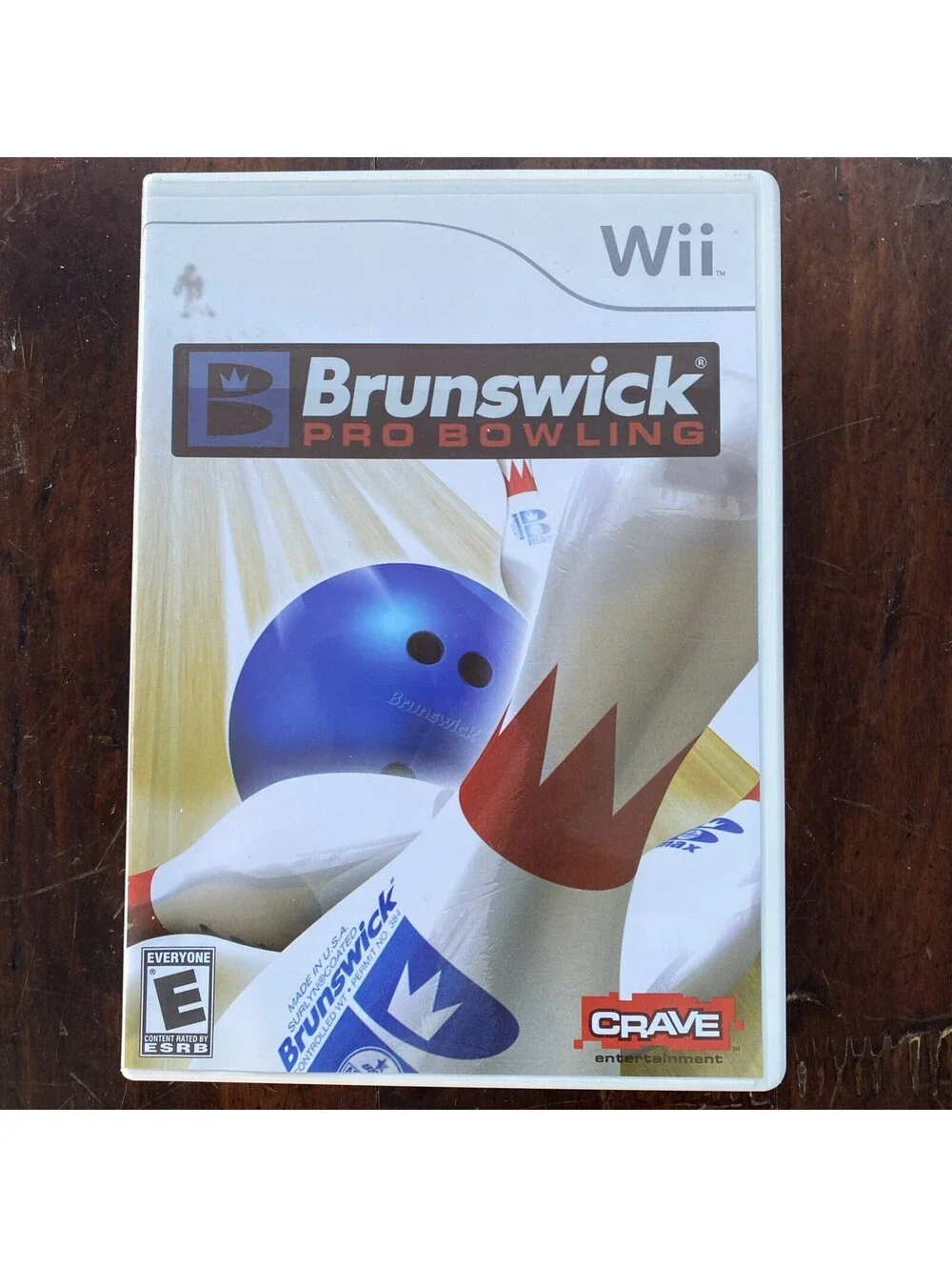 Brunswick Pro Bowling - Nintendo Wii Game - Complete With Manual - Tested